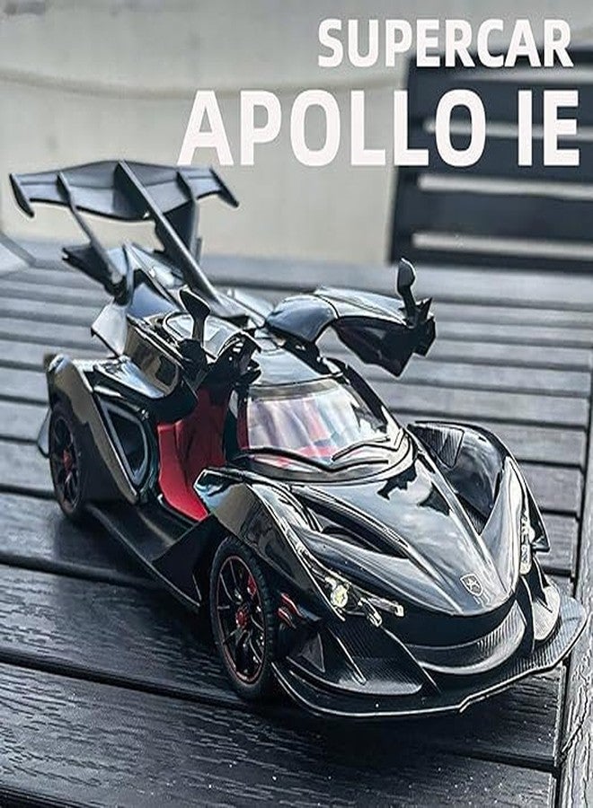 KONIGIN Play Game Kids 1:24 Scale Die-Cast Apollo Intensa Emozione with 4 Openable Doors Pull Back Action, Working Lights,Horn& Steerable Front Tyres (Multicolor) - Image 5